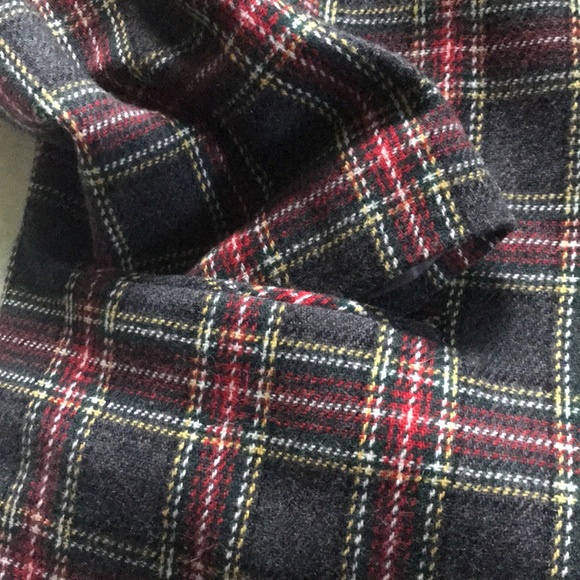 Sag Harbor Red Plaid Oversized Blazer - Picture 6 of 10
